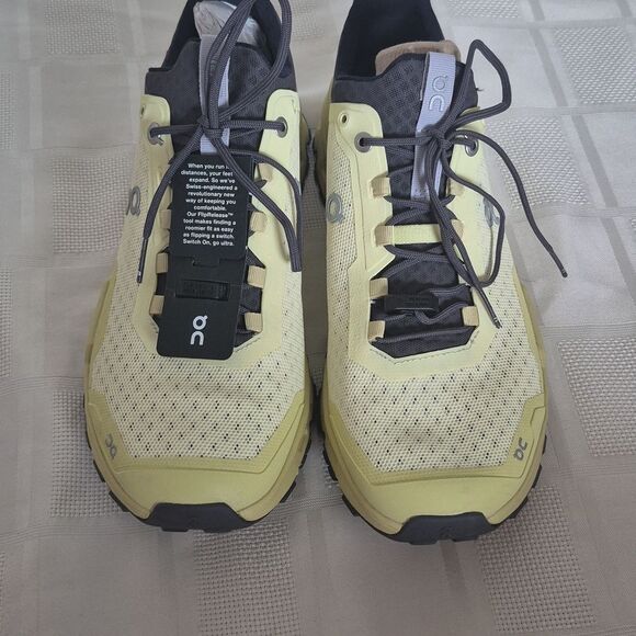 On Running Cloudultra Lemon and Charcoal Athletic Shoes - Picture 15 of 16